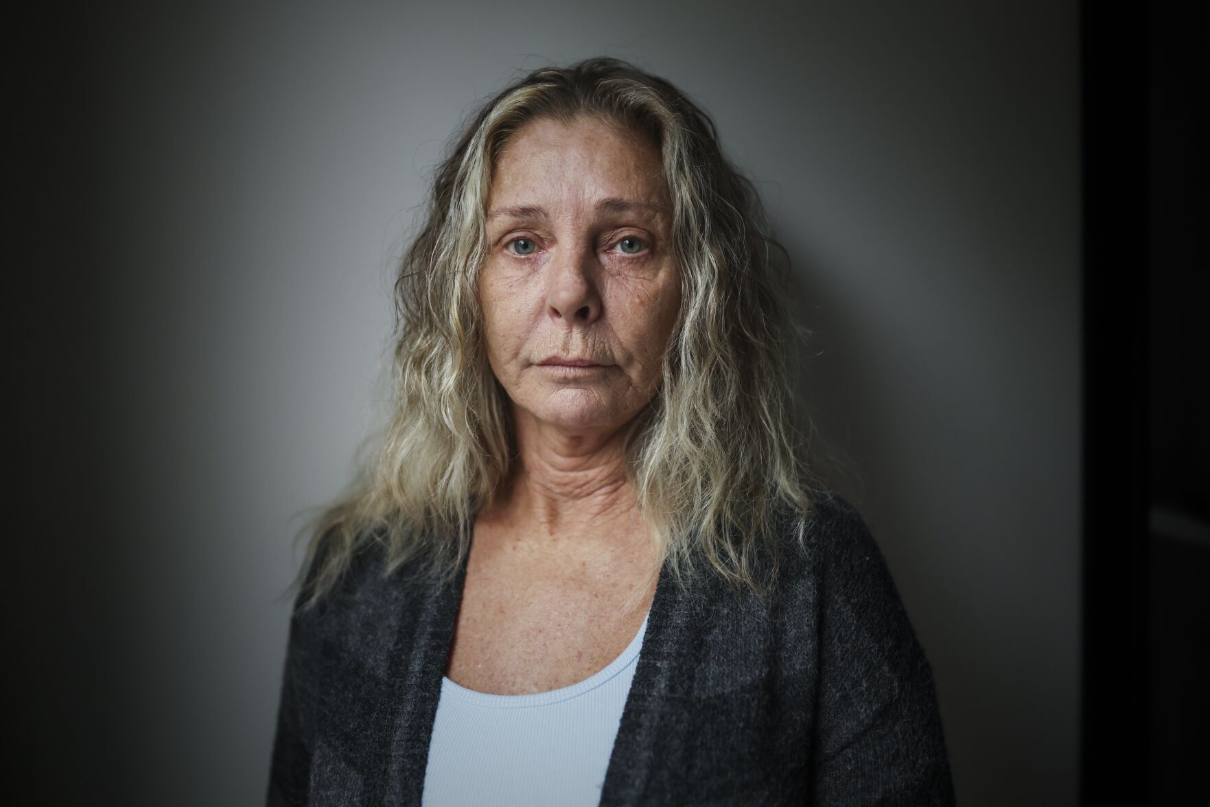 Clare Fader portrait looking into camera